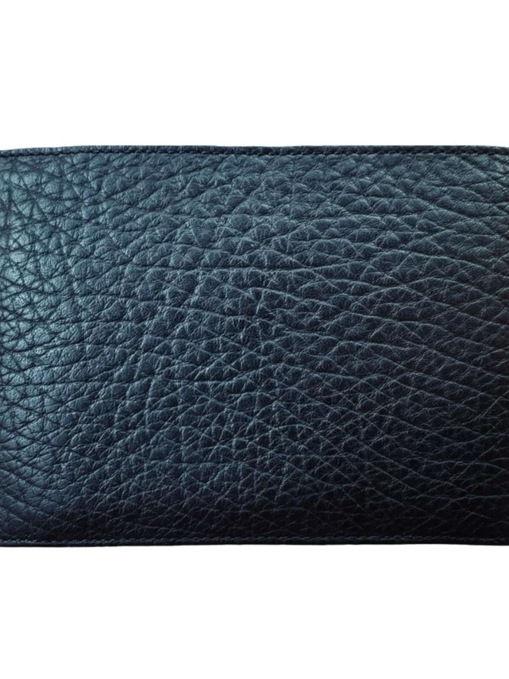 NIKOLAI by PIQUADRO Men’s Black Leather Bifold Wallet 5 1/4”x 3 3/4” Italy